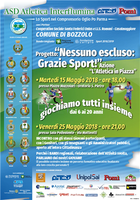 MARTEDI' 15 MAGGIO 2018