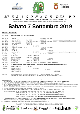 35° ESAGONALE DEL PO A REGGIOLO