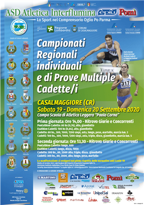 C.R. individuali e P.M. cadette/i