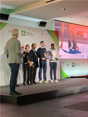 PREMIAZIONE MEDAGLIE LOMBARDE DI TOKYO 2020