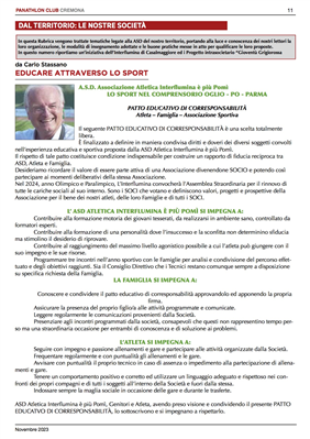 Carlo Stassano parla di Corresponsabilità ed Ecoostello (pag 11-12)