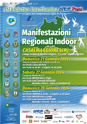 GARE INDOOR GENNAIO