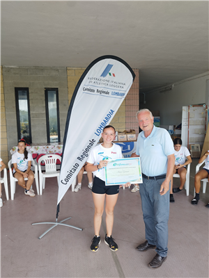Grande festa all ASD ATLETICA INTERFLUMINA è più Pomì: premiate le giovani atlete