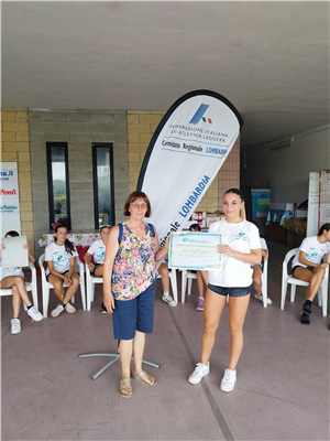 Grande festa all ASD ATLETICA INTERFLUMINA è più Pomì: premiate le giovani atlete