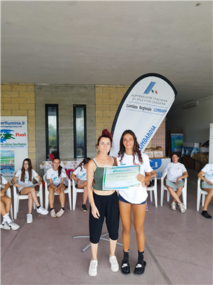 Grande festa all ASD ATLETICA INTERFLUMINA è più Pomì: premiate le giovani atlete